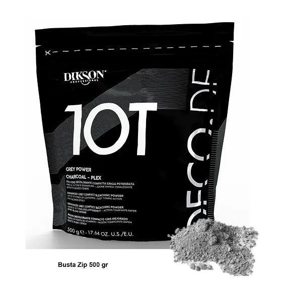 DIKSON 10T POLVERE DECOLORANTE Compatta Grigia Potenziata 500G