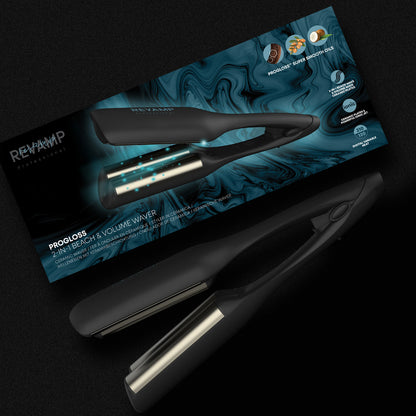 Revamp Progloss 2-in-1 Beach & Volume Waver WV-3000
