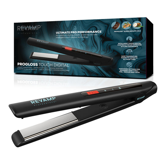 Revamp Piastra in Ceramica Progloss Touch Digital